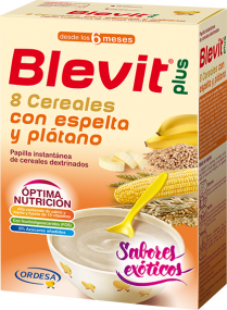 Blevit plus 8 cereales con espelta y plátano