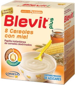 Blevit plus 8 Cereales con Miel