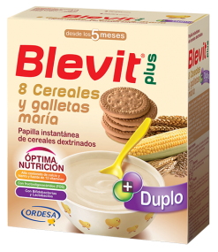 Blevit plus Duplo 8 Cereales y galletas maría