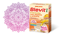 Blevit plus 8 cereales con espelta y plátano